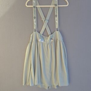 My Neighbor Totoro by Studio Ghibli Green Skater Dress Embroidered Size 4